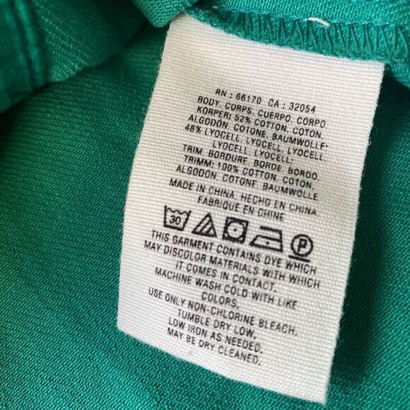 Anthropologie Maeve Elizabeth Green Side Button Denim Green Dress‎ Size 4 Used - Picture 11 of 16